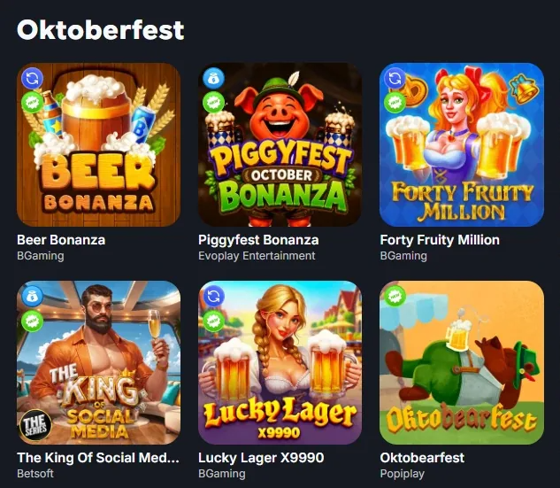 ozzybet-oktoberfest-pokies-beer-bonanza-lucky-lager